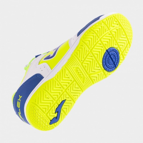 Обувь футбольная для зала JOMA TOP FLEX JR TPJW2402IN Обувь футбольная для зала JOMA TOP FLEX JR TPJW2402IN