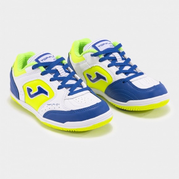 Обувь футбольная для зала JOMA TOP FLEX JR TPJW2402IN Обувь футбольная для зала JOMA TOP FLEX JR TPJW2402IN